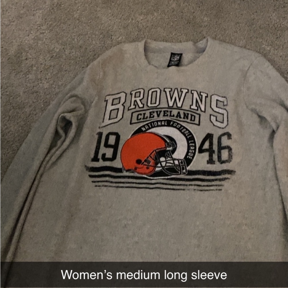 The browns long sleeve shirt
